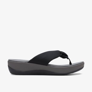 Clarks Arla Glison Black Fabric Black | 0957EZIKC