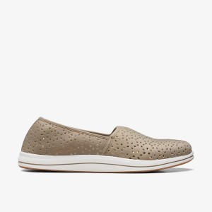 Clarks Breeze Emily Olive Olive | 9158ULGQD