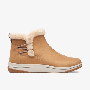 Clarks Breeze Fur Tan Brown | 6894TNGIX