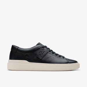 Clarks Craft Swift Black Leather Black | 1654CNVBH