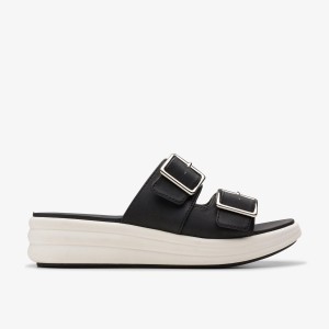 Clarks Drift Buckle Black Black | 7135YWSPX