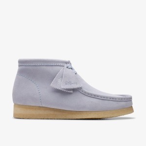 Clarks Wallabee Boot Cloud Grey Suede Grey | 8504IUJCD