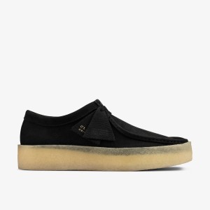 Clarks Wallabee Cup Black Nubuck Black | 0436BZQKN