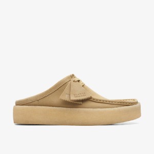 Clarks Wallabee Cup Lo Maple Suede Maple | 4305NMIPG