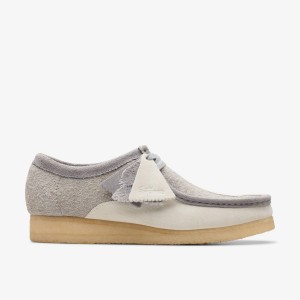 Clarks Wallabee Grey/Off White undefined | 0921GOMNE