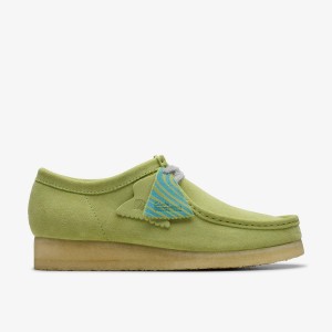 Clarks Wallabee Pale Lime Suede undefined | 5047BFXEA