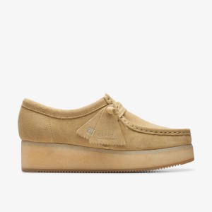 Clarks Wallacraft Bee Maple Suede Maple | 7026CIKFY