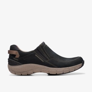 Clarks Wave Plateau Black Nubuck Black | 0531LGZKH