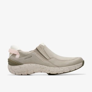 Clarks Wave Plateau Stone Nubuck Grey | 4280ZRUPY