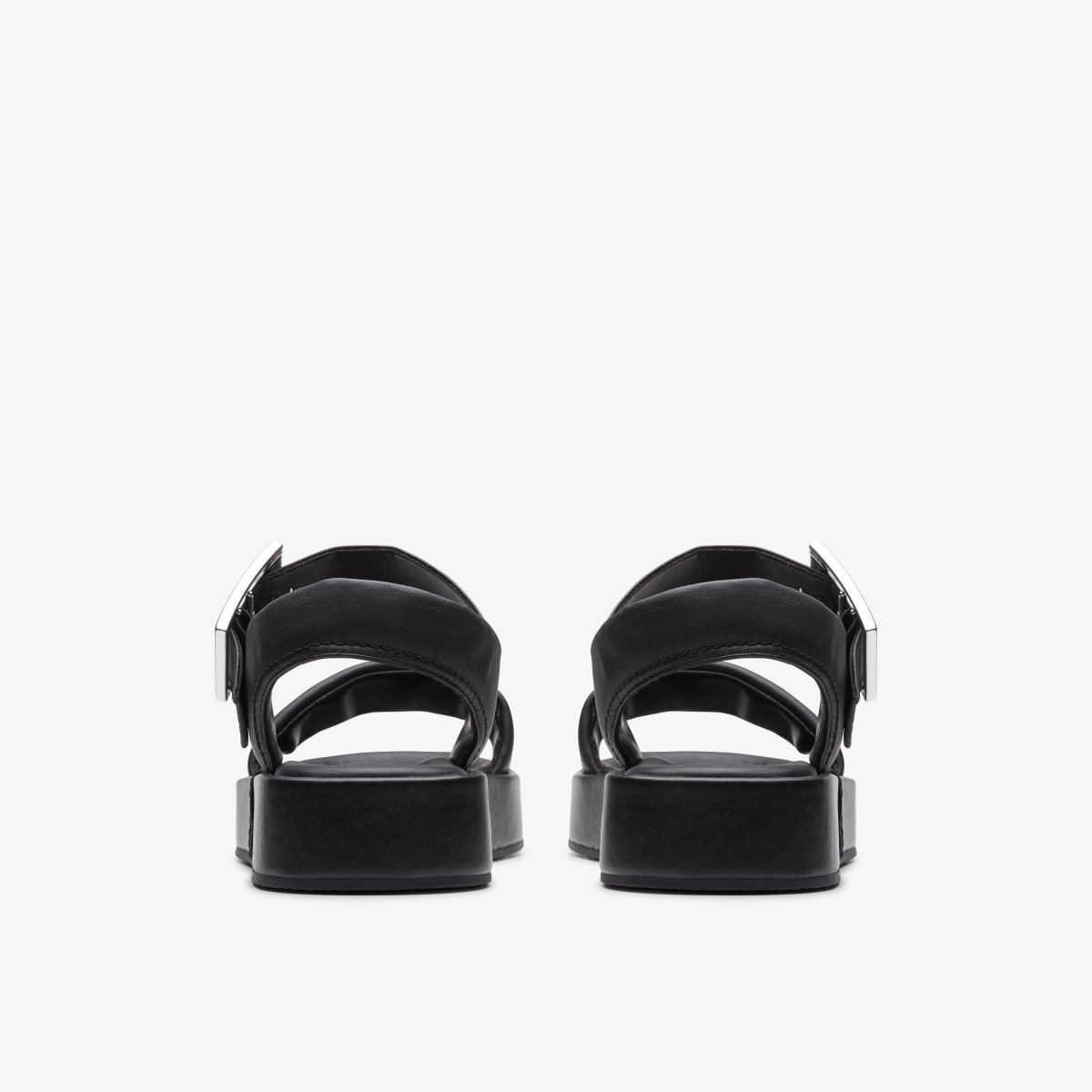 Clarks ALDA STRAP Black Leather Black | 5480MLKQR