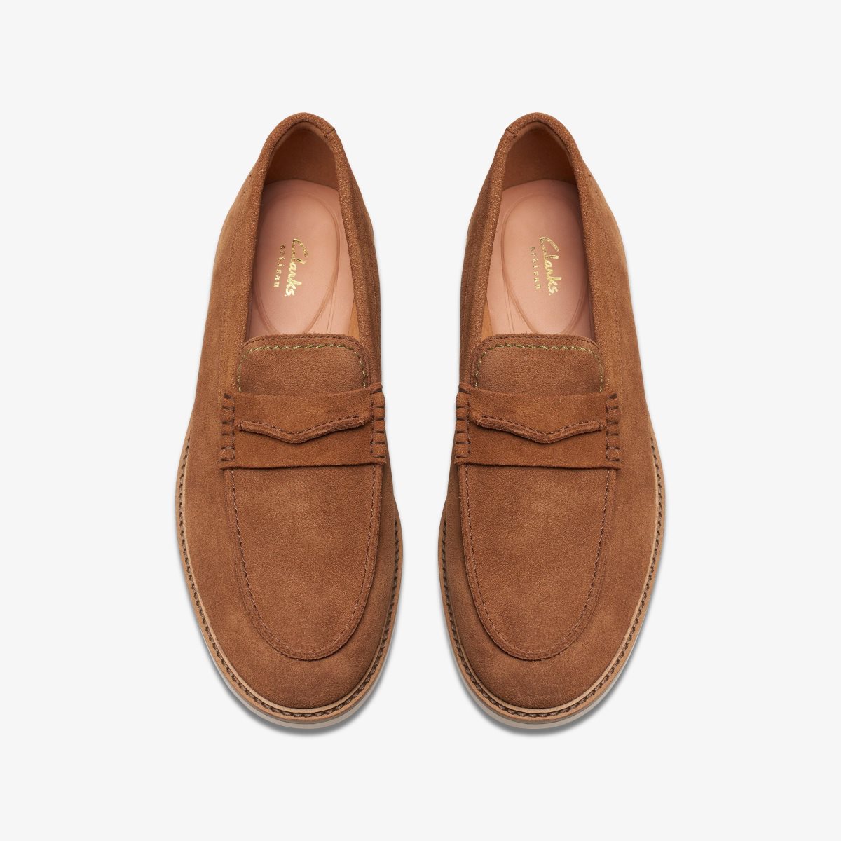 Clarks Atticus LT Slip Cola Suede Cola | 2563XLNCO