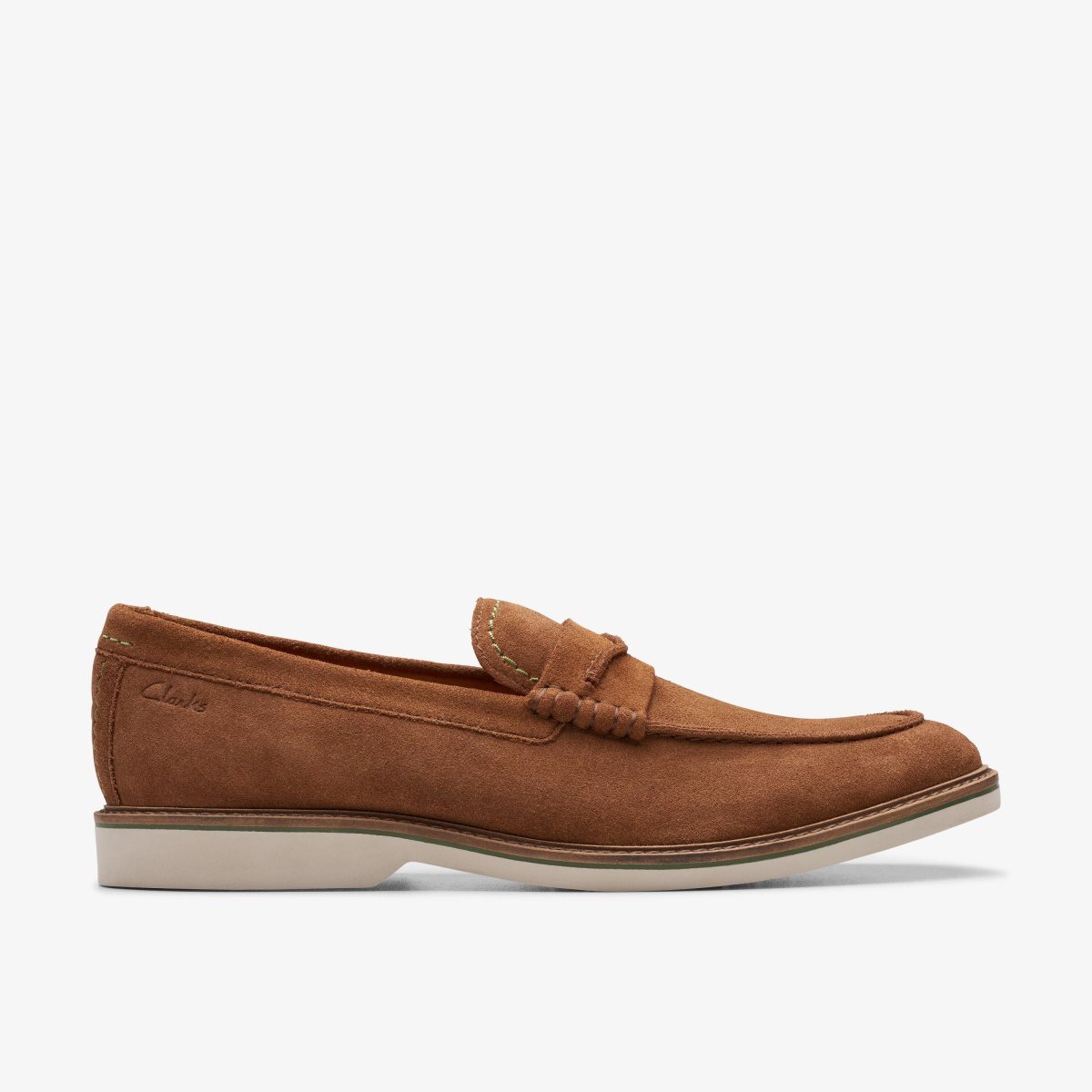 Clarks Atticus LT Slip Cola Suede Cola | 2563XLNCO