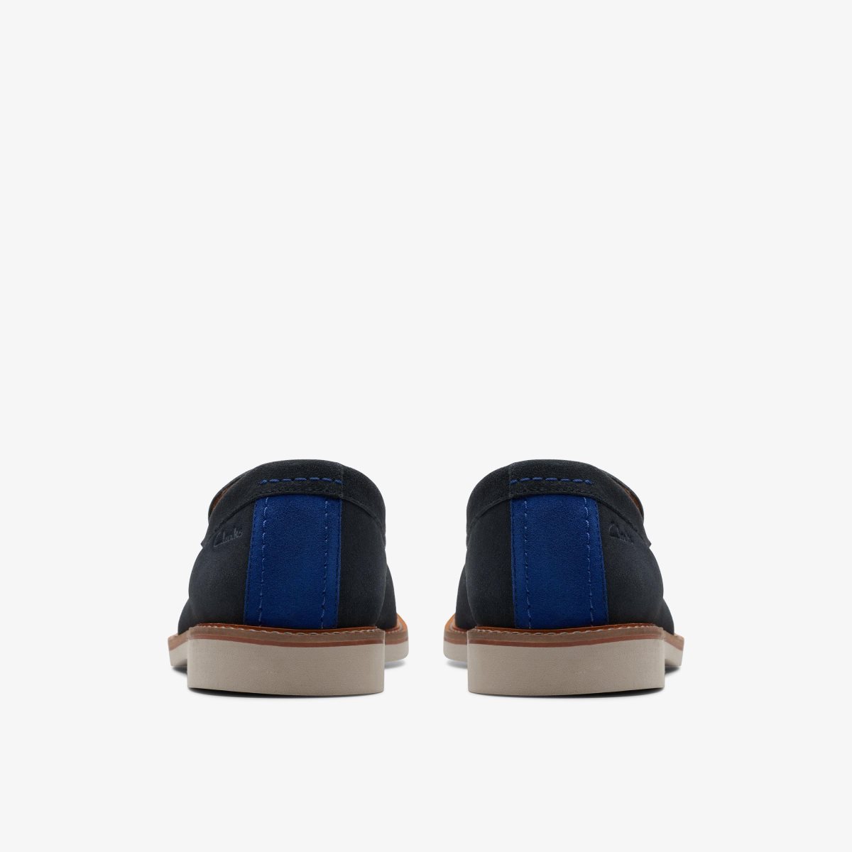 Clarks Atticus Slip Navy Suede Navy | 6249ALWIN