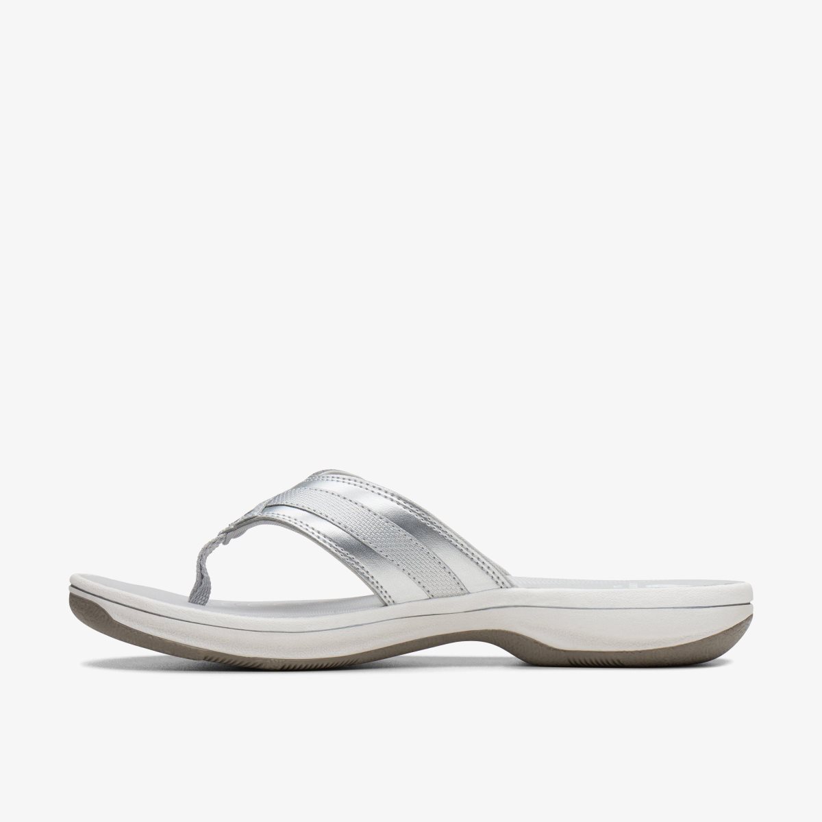 Clarks BREEZE SEA Silver Synthetic Silver | 2659GUWQD