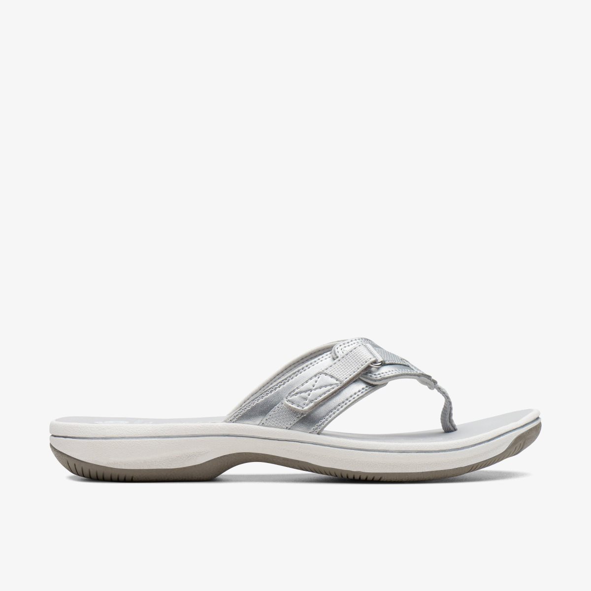 Clarks BREEZE SEA Silver Synthetic Silver | 2659GUWQD