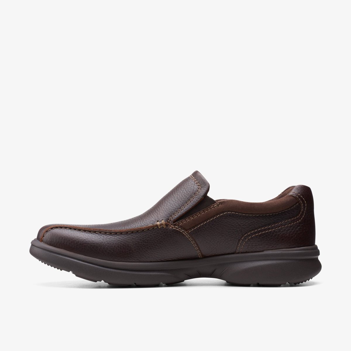 Clarks Bradley Step Dark Brown Tumbled Dark Brown | 3796VBEMR