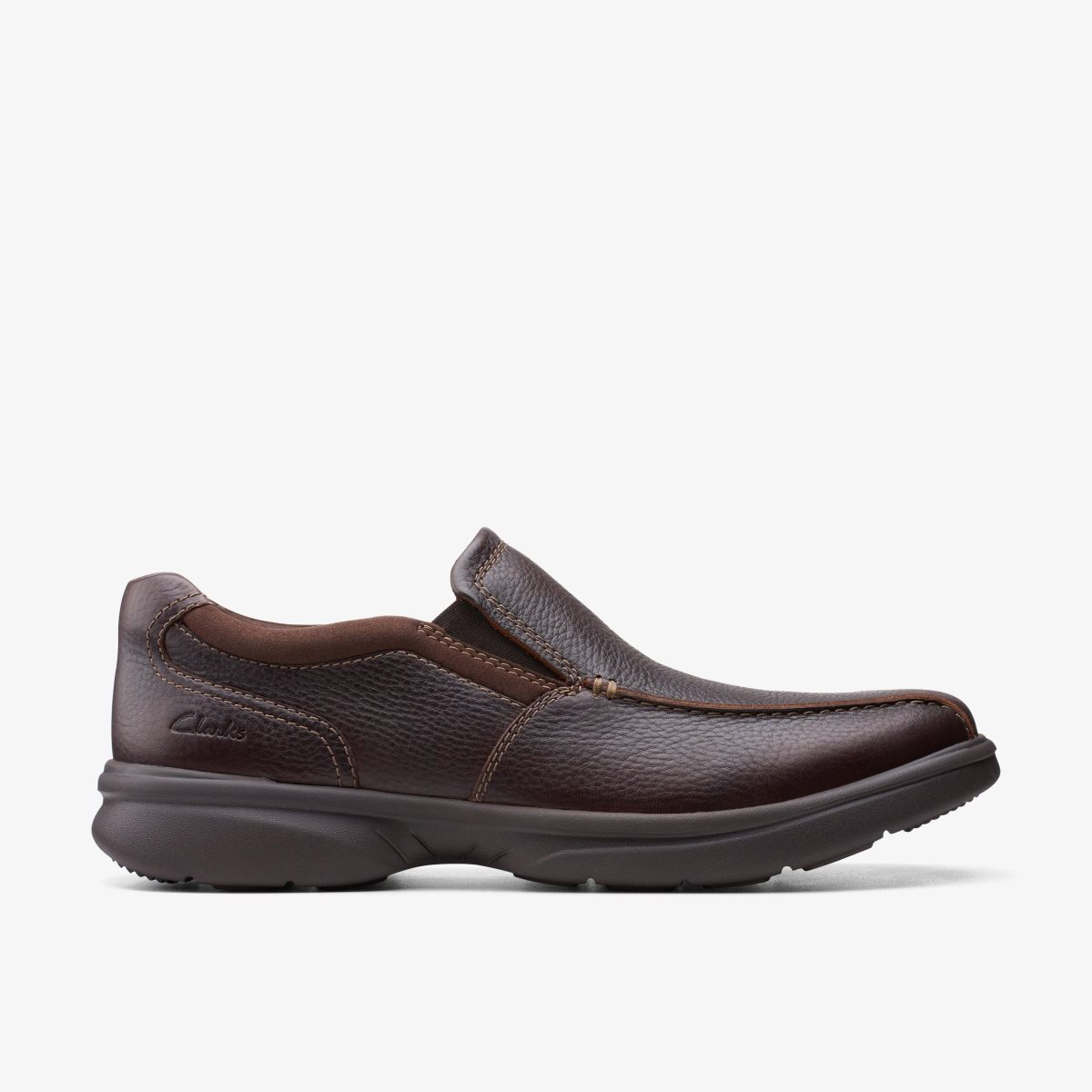 Clarks Bradley Step Dark Brown Tumbled Dark Brown | 3796VBEMR