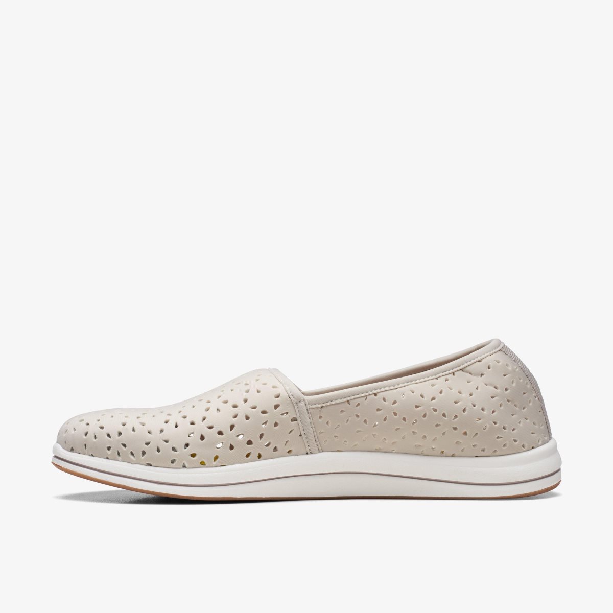 Clarks Breeze Emily Light Taupe Light Grey Brown | 0674FYXUG