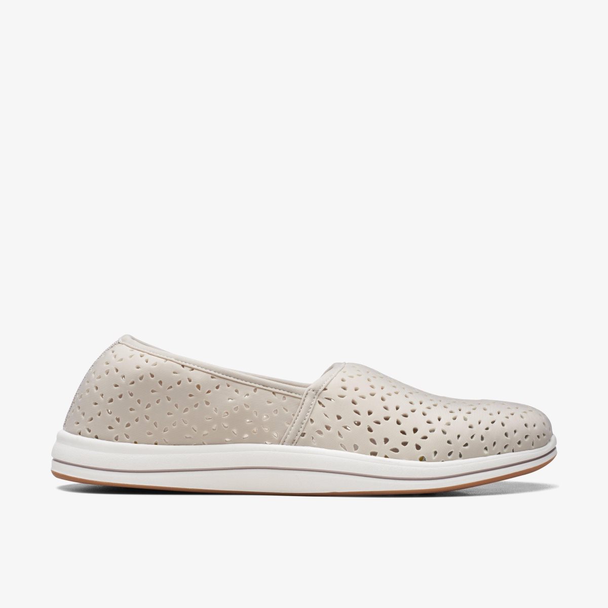 Clarks Breeze Emily Light Taupe Light Grey Brown | 0674FYXUG