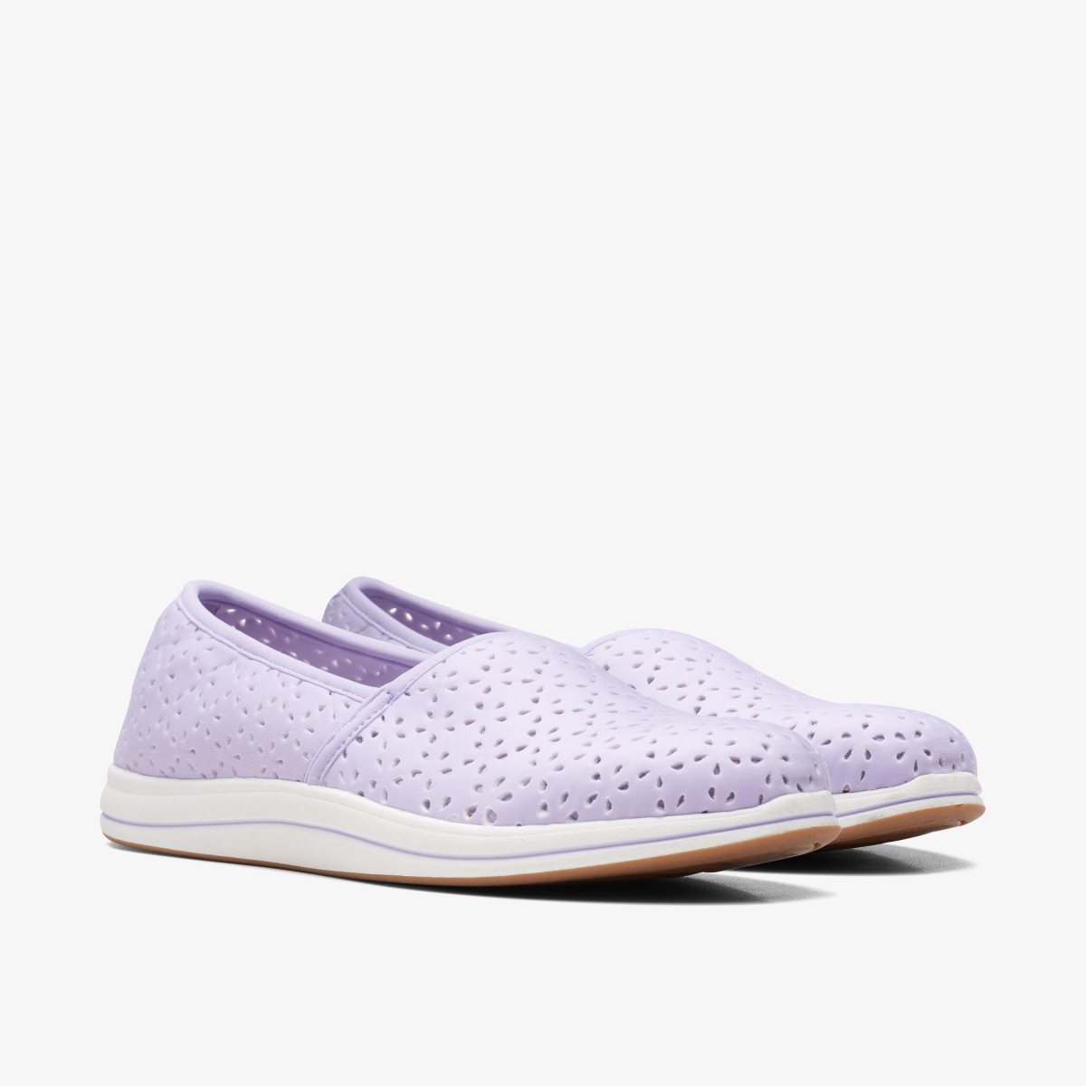 Clarks Breeze Emily Lilac Purple | 9731AEUOV