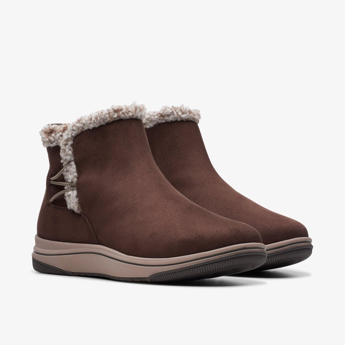 Clarks Breeze Fur Dark Brown Dark Brown | 5093YJBEA