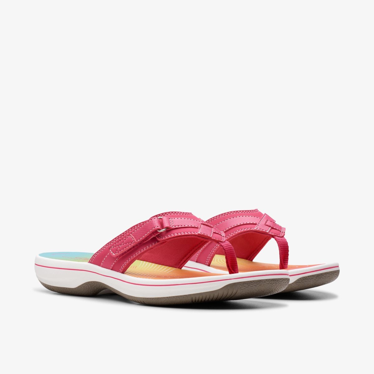 Clarks Breeze Sea Brt Pink Ombre Pink | 0324DXJGZ