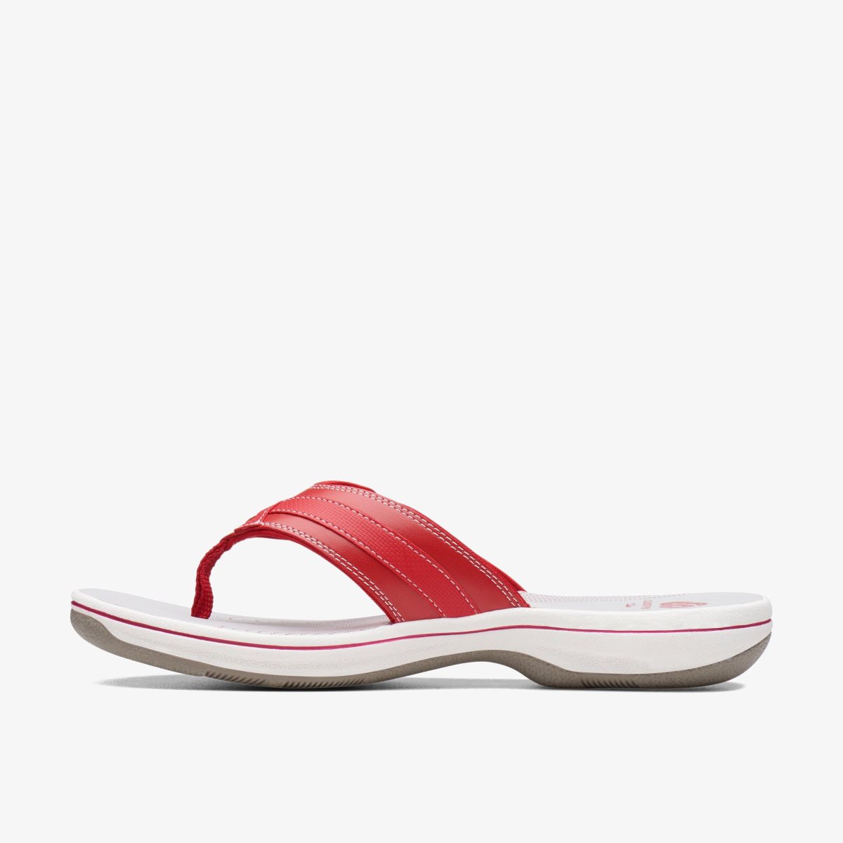 Clarks Breeze Sea Red Synthetic Red | 0765EVUQF