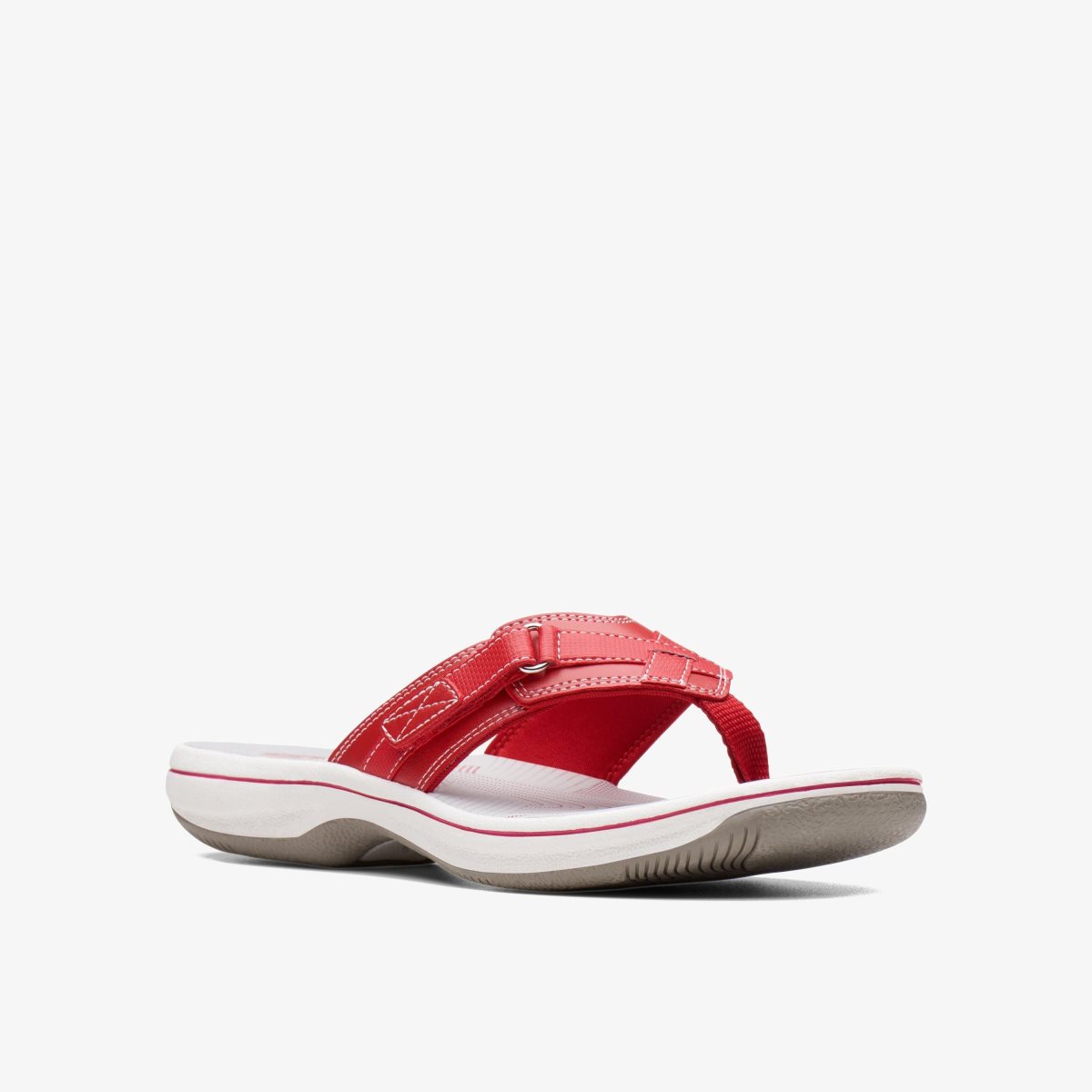 Clarks Breeze Sea Red Synthetic Red | 0765EVUQF