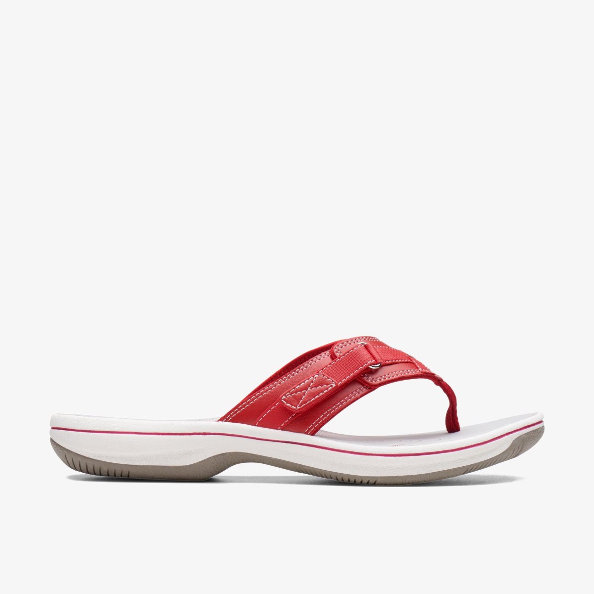 Clarks Breeze Sea Red Synthetic Red | 0765EVUQF