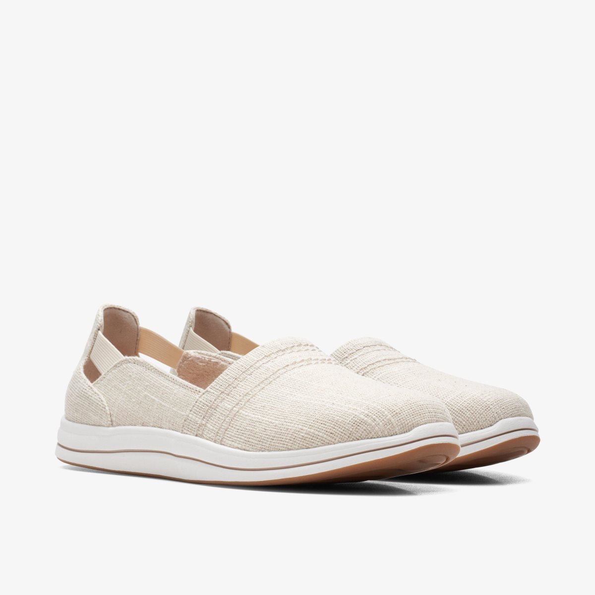 Clarks Breeze Step II Natural Interest Beige | 9641DSHIO