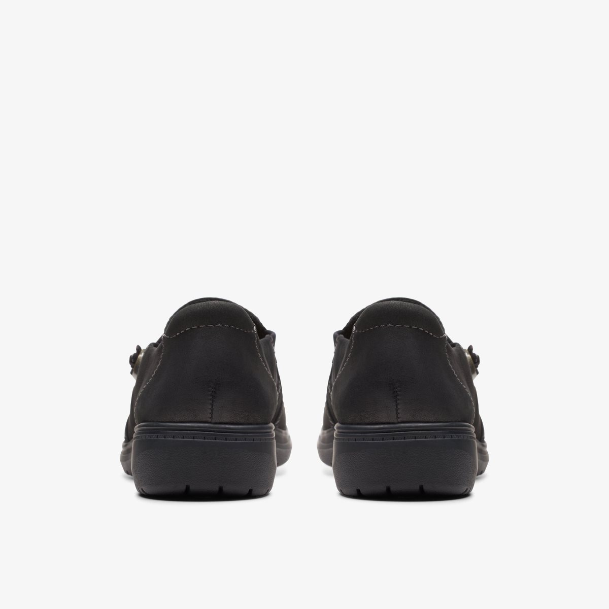 Clarks Carleigh Pearl Black Nubuck Black | 3206XKHUC