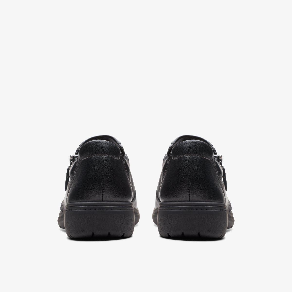 Clarks Carleigh Ray Black Leather Black | 9260NVTEX