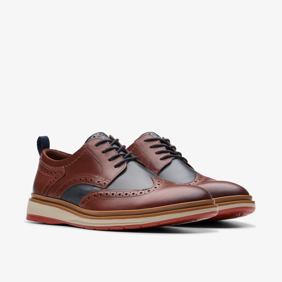 Clarks Chantry Wing British Tan Combination Brown | 1738LSZEN