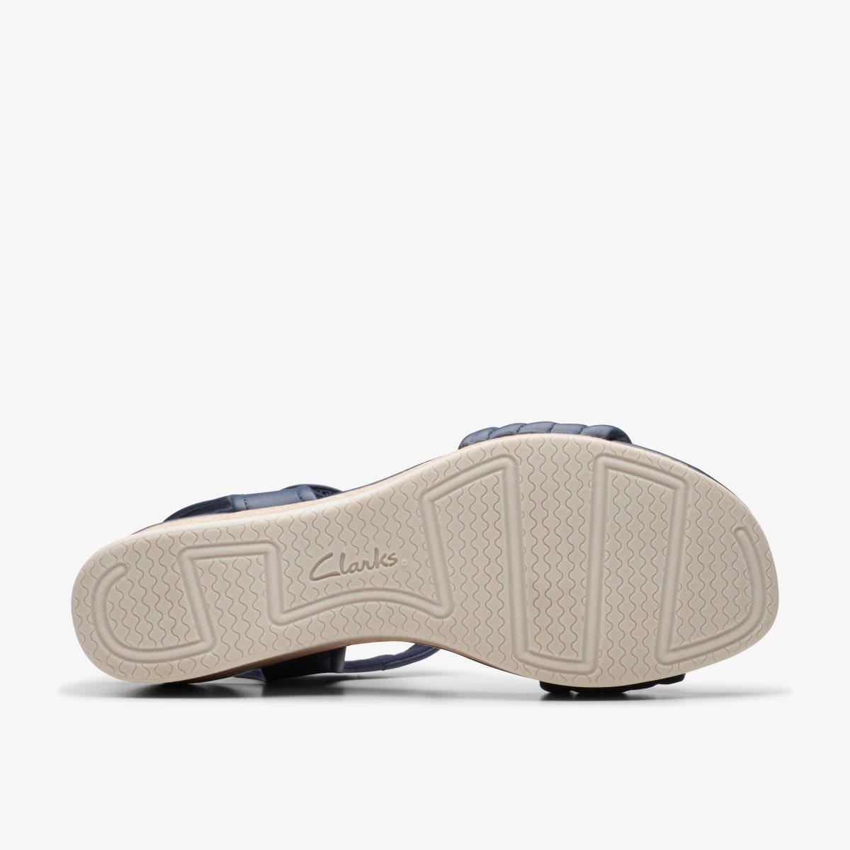 Clarks Chelseah Gem Navy Leather Navy | 1549IJPKR