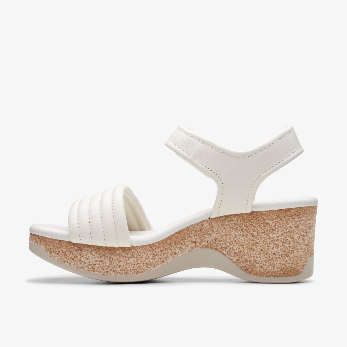 Clarks Chelseah Gem Off White Leather White | 8160NOKZQ