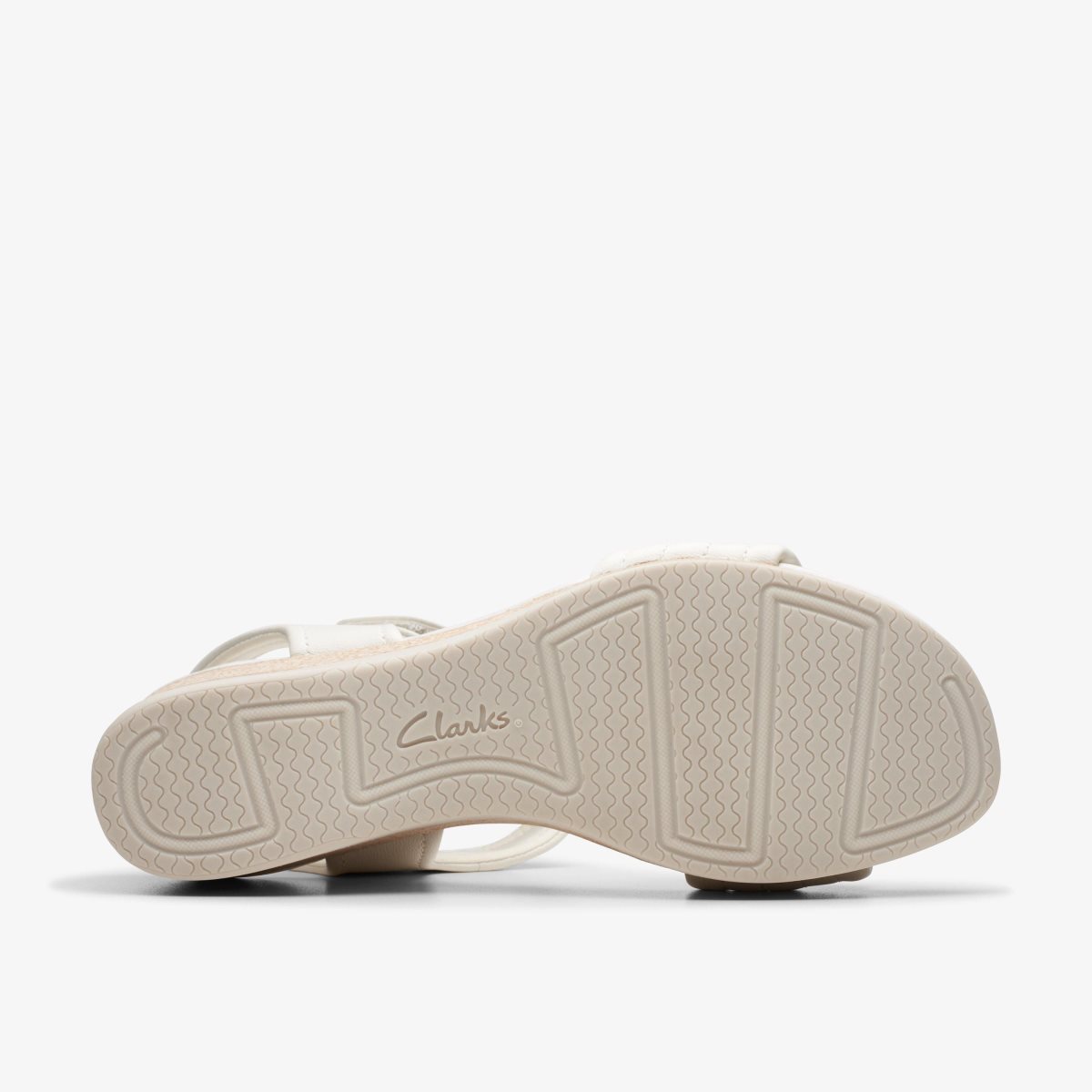 Clarks Chelseah Gem Off White Leather White | 8160NOKZQ