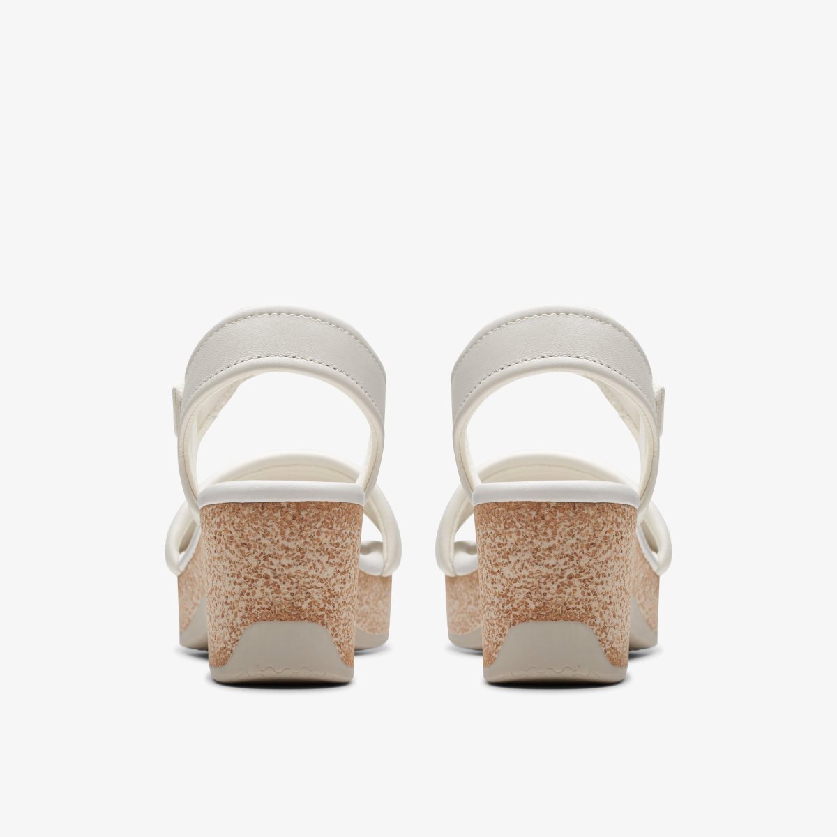 Clarks Chelseah Gem Off White Leather White | 8160NOKZQ