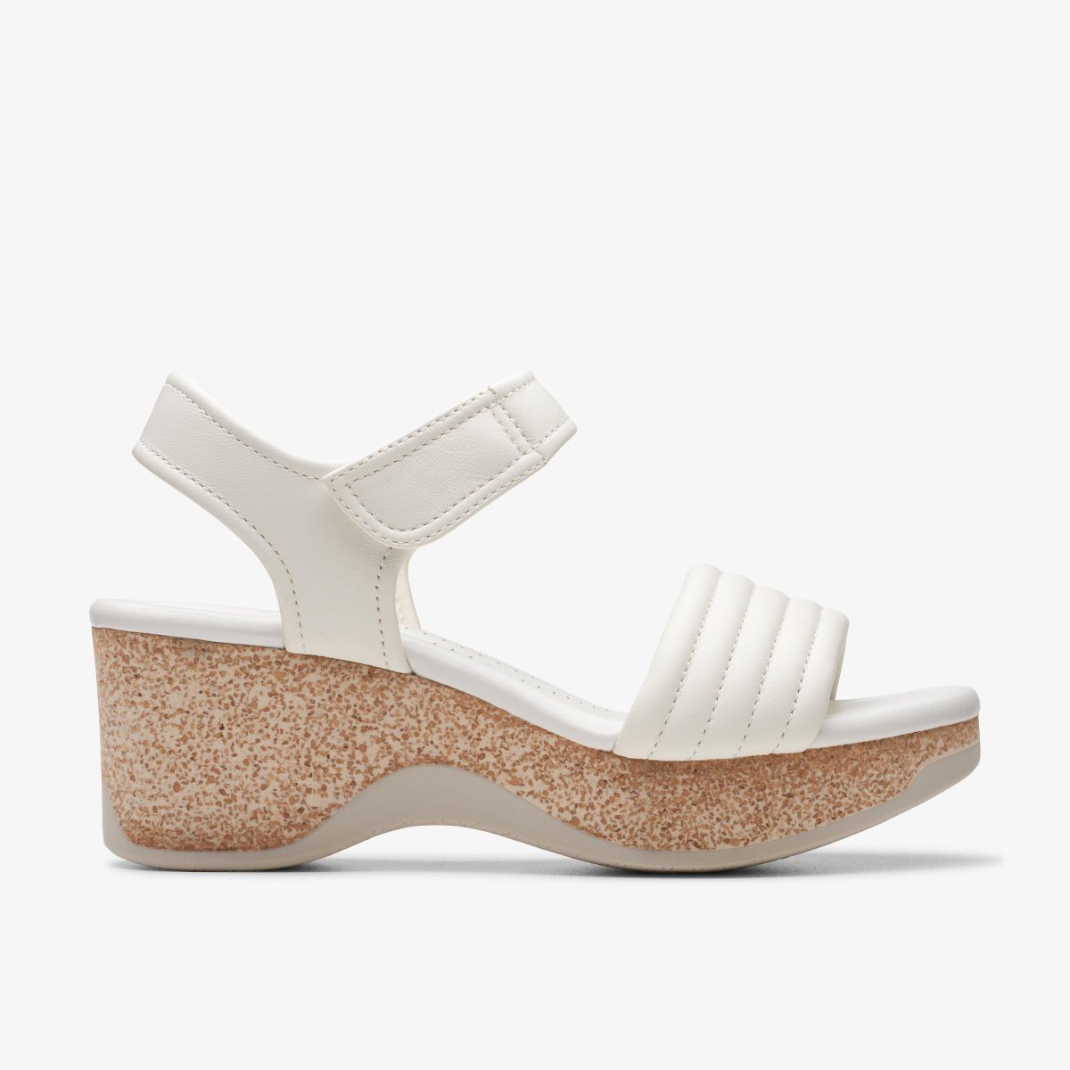 Clarks Chelseah Gem Off White Leather White | 8160NOKZQ