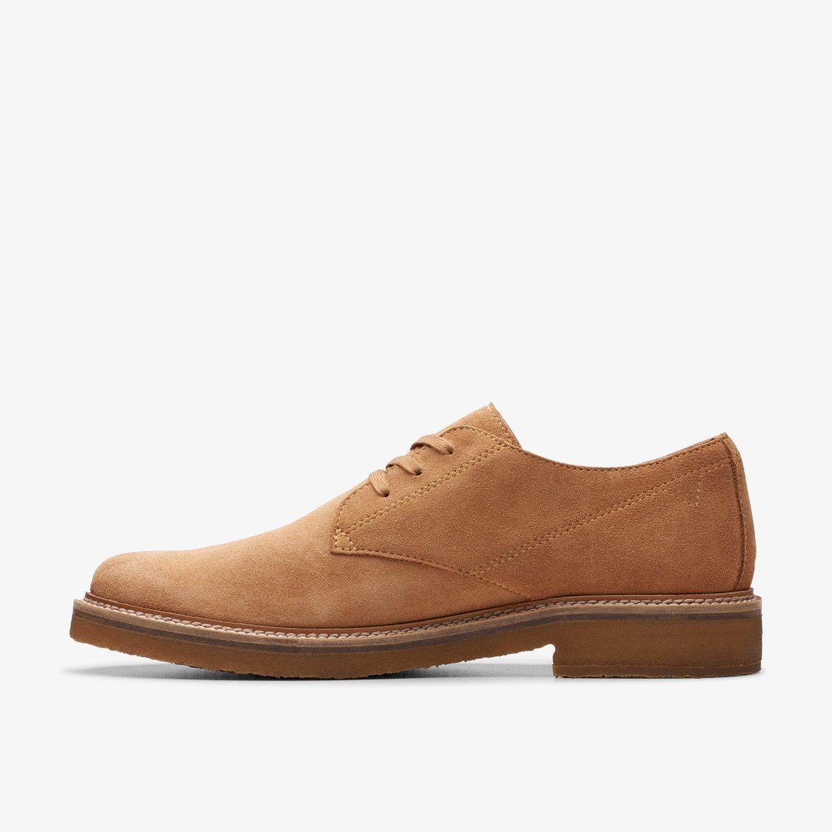 Clarks Clarkdale Derby Light Tan Suede Light Brown | 8347CWTPQ