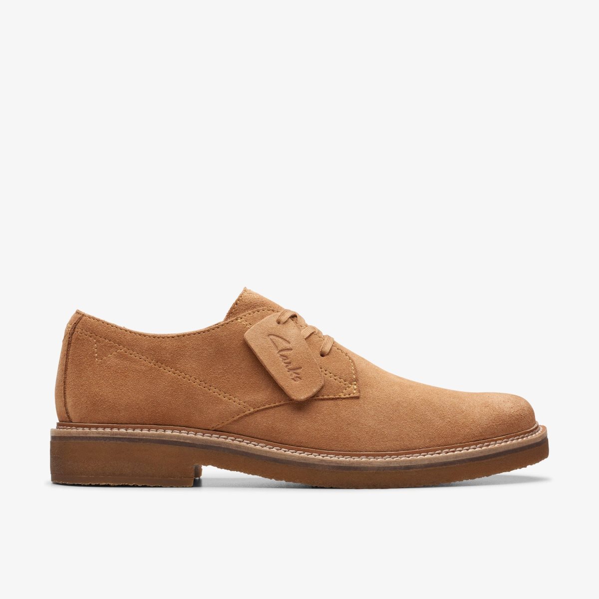 Clarks Clarkdale Derby Light Tan Suede Light Brown | 8347CWTPQ