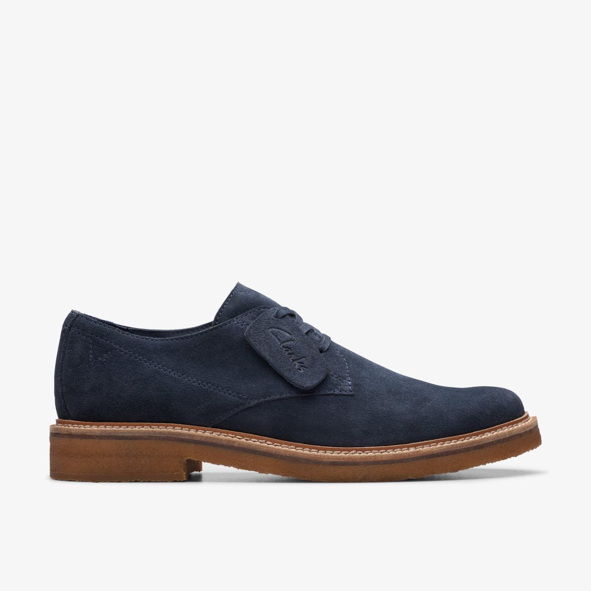 Clarks Clarkdale Derby Navy Suede Navy | 2401DHAGW