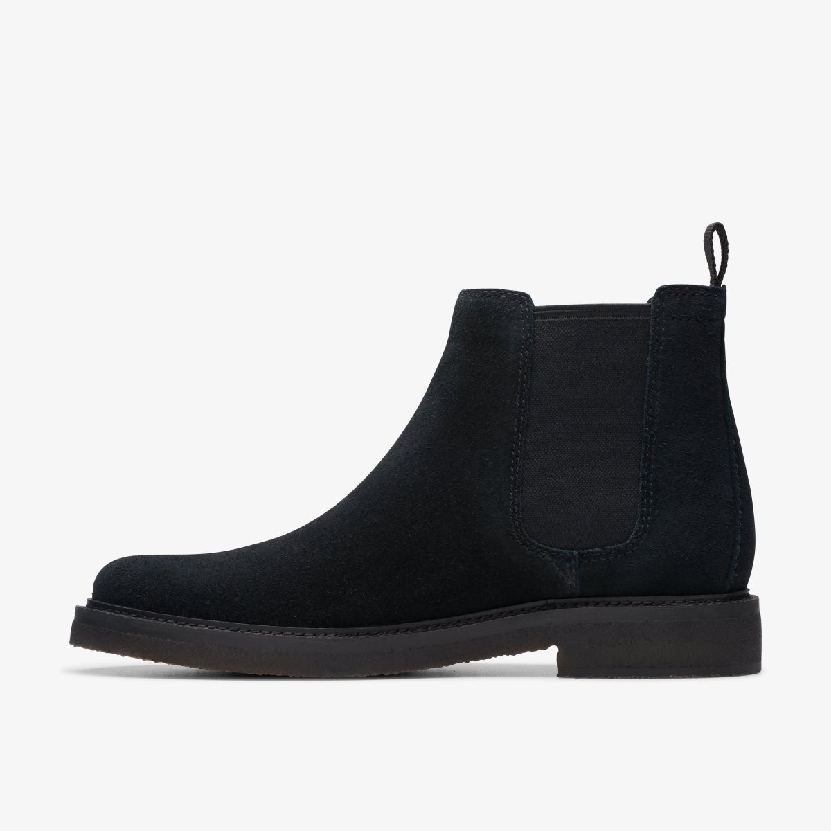 Clarks Clarkdale Easy Black Suede Black | 6953EJFWL