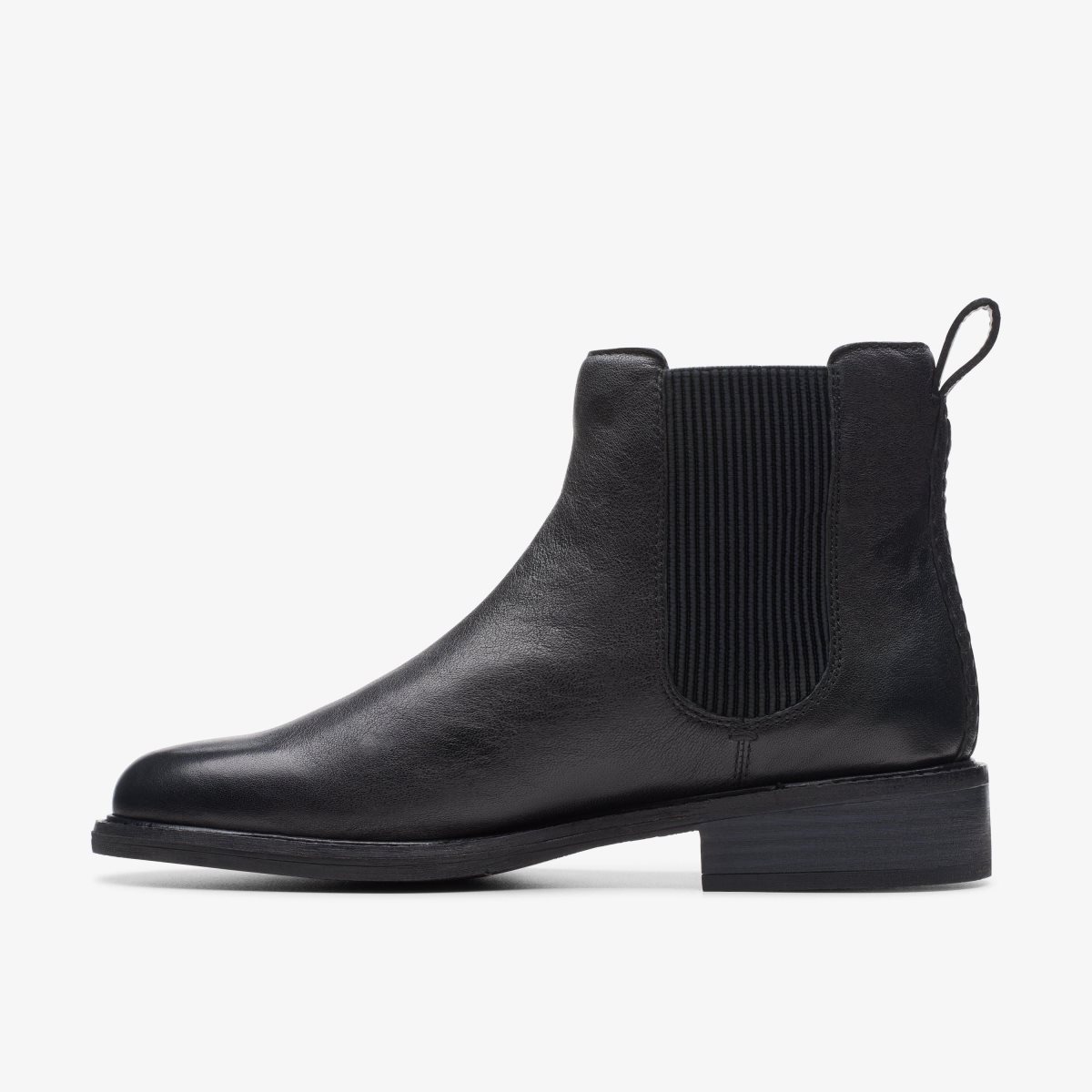 Clarks Cologne Arlo 2 Black Leather Black | 0591YAQKR