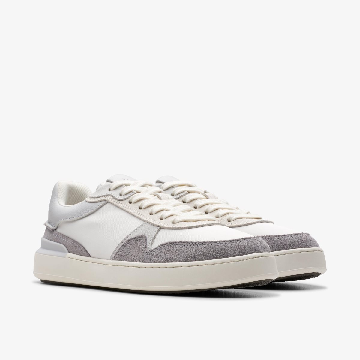 Clarks Court Lite Race Light Grey Combination Light Grey | 4826MYHAN