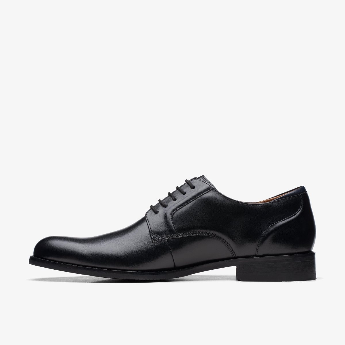 Clarks Craft Arlo Lace Black Leather Black | 9038TRAQO