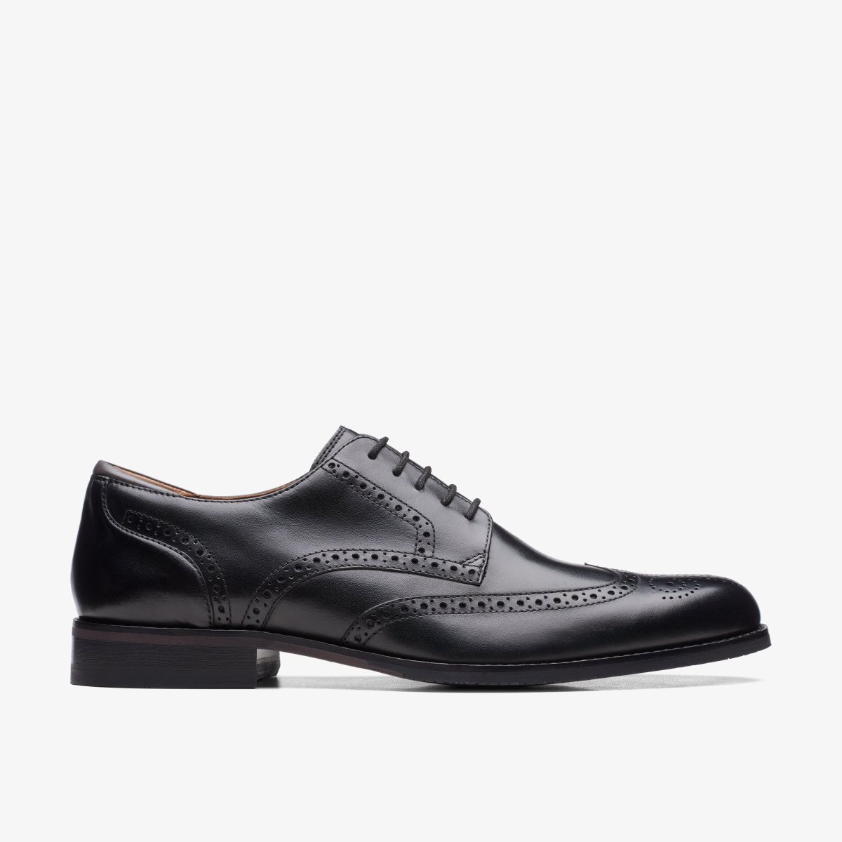 Clarks Craft Arlo Limit Black Leather Black | 6120TKJEY