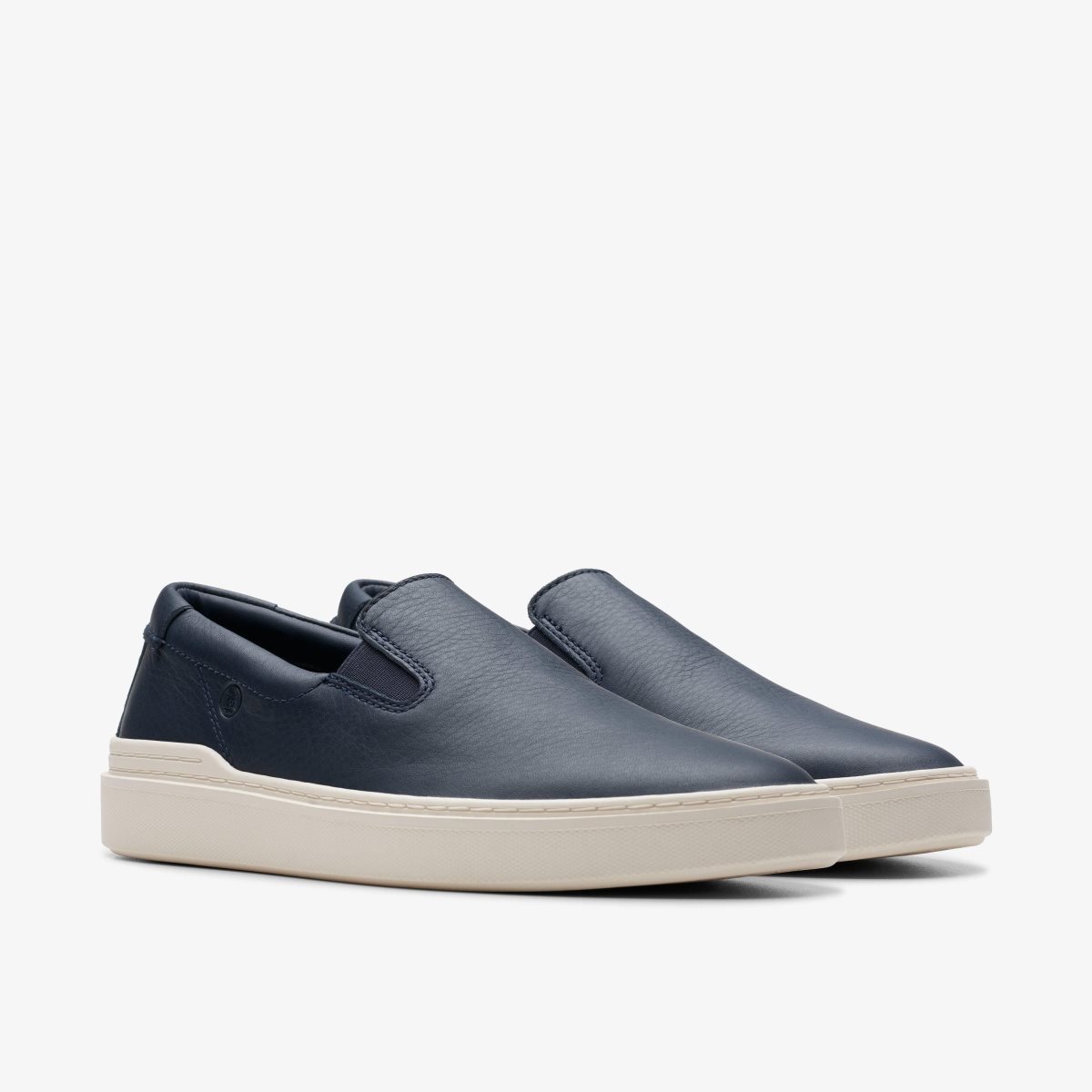 Clarks Craft Swift Go Navy Leather Navy | 8749MZQPB