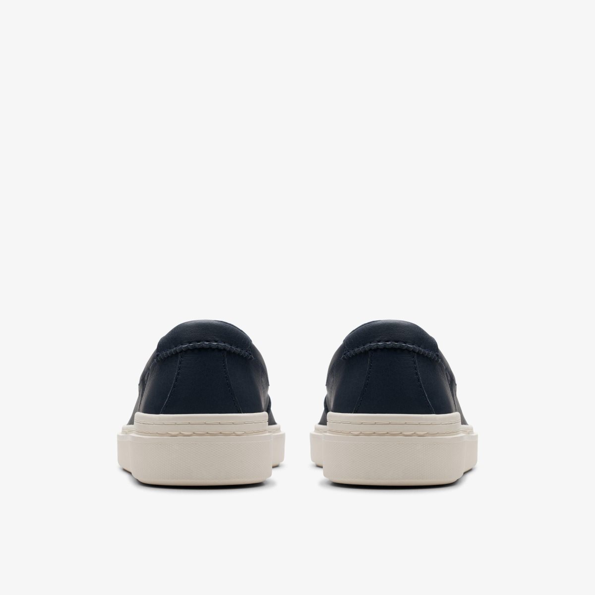 Clarks Craft Swift Go Navy Leather Navy | 8749MZQPB