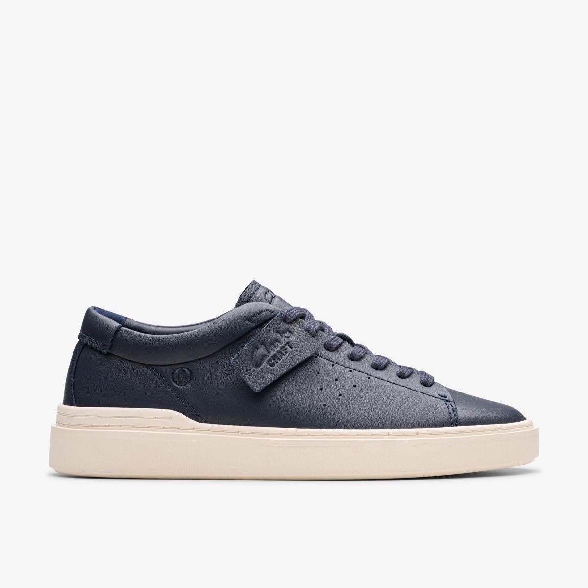 Clarks Craft Swift Navy Leather Navy | 5317WVKAU