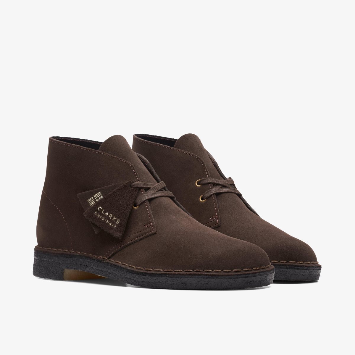 Clarks Desert Boot Brown Suede Brown | 1702EUVID